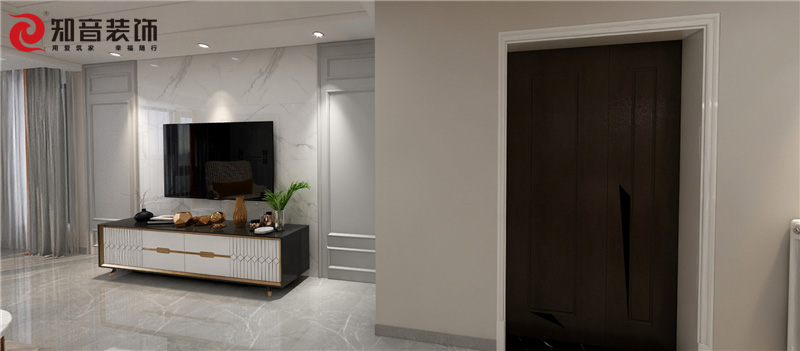 万达华府 现代风格 130平