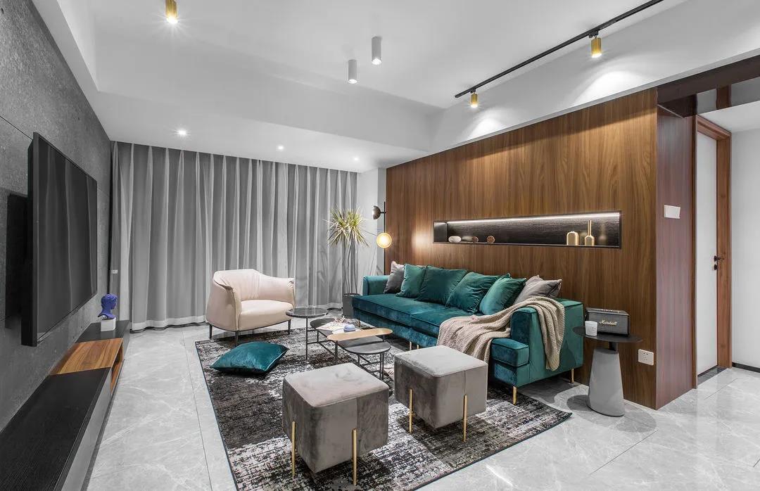 复古丝绒回归生活，专属de气质空间