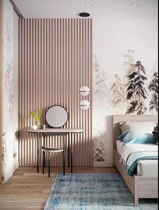 快看！这8个背景墙设计参考，你家装修也能用得