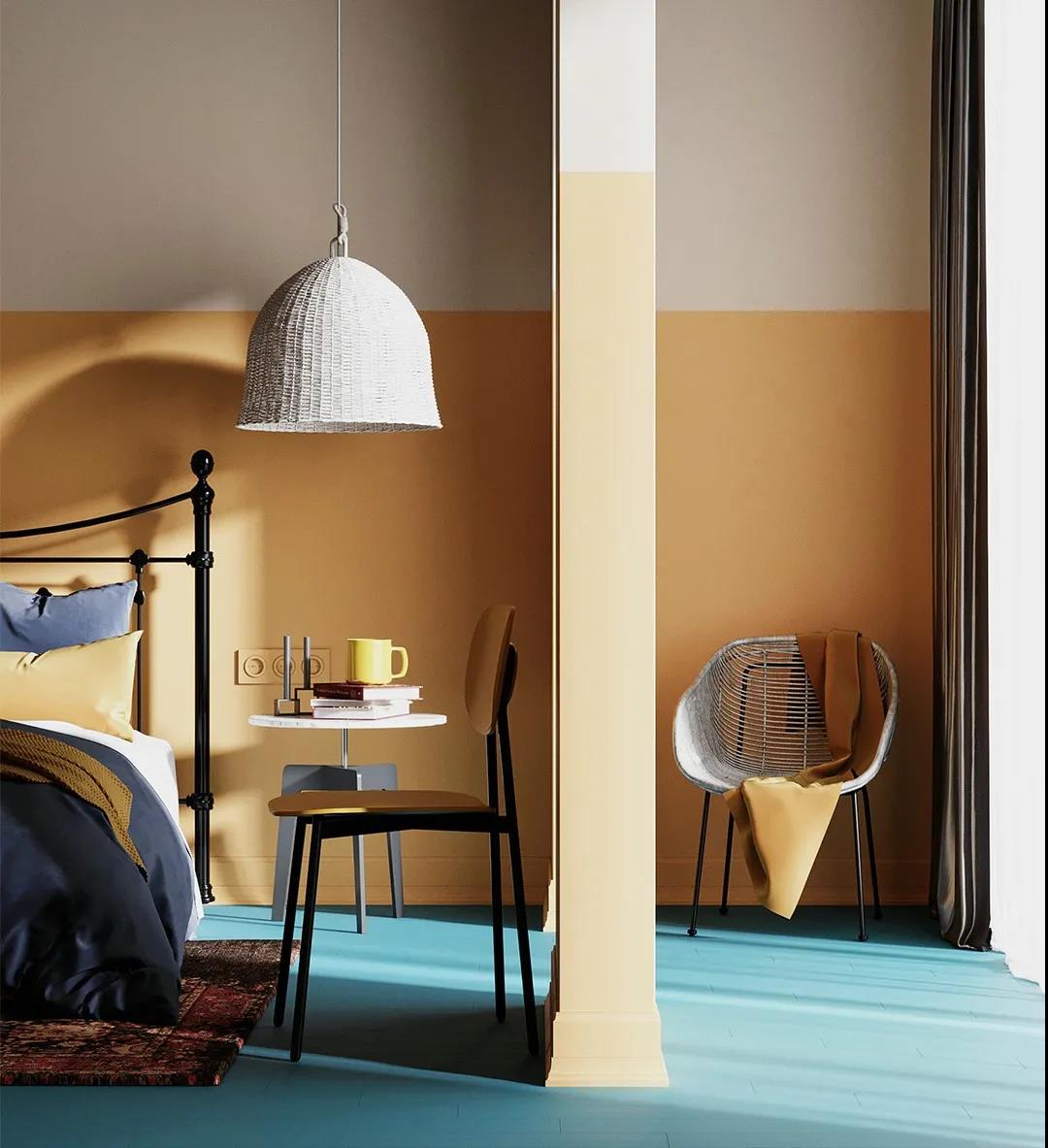 不知道家里墙面刷什么色？这样刷，从此告别千