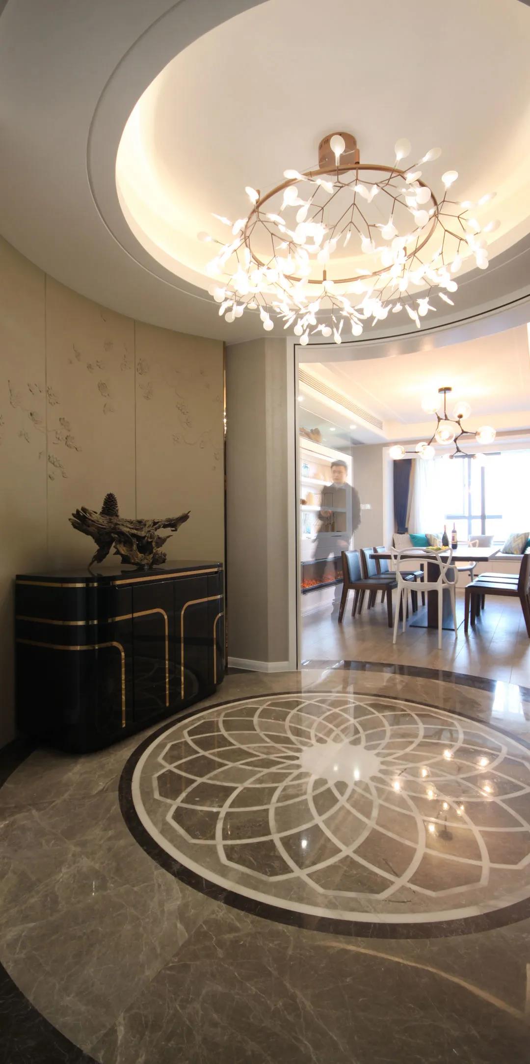 以当代手法诠释北欧风情与中式元素结合 打造自