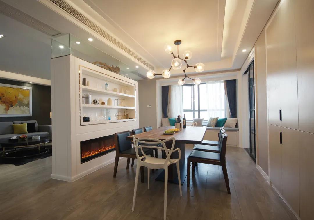 以当代手法诠释北欧风情与中式元素结合 打造自