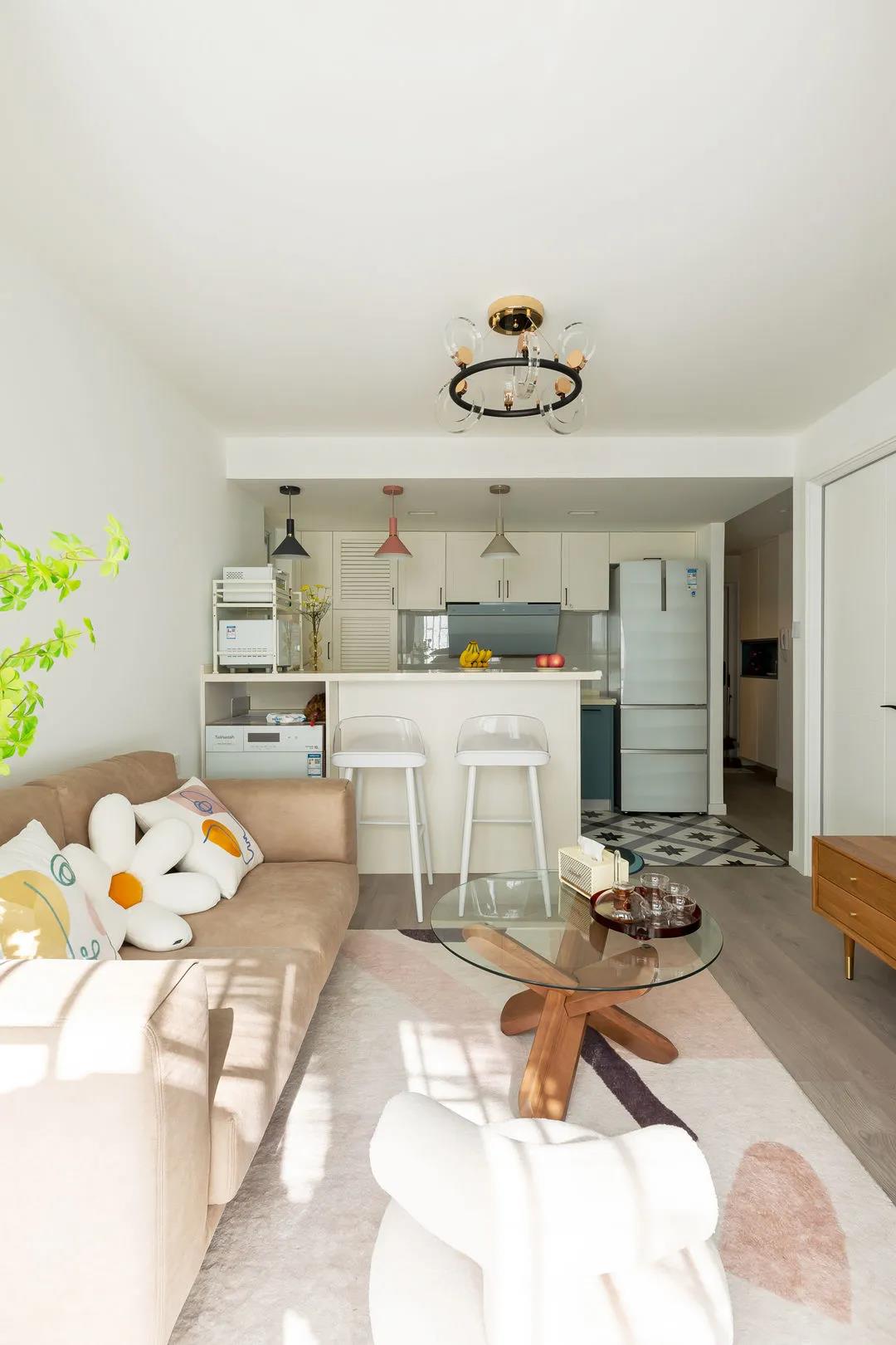 80平米温馨北欧风，打造一处慢生活的小天地