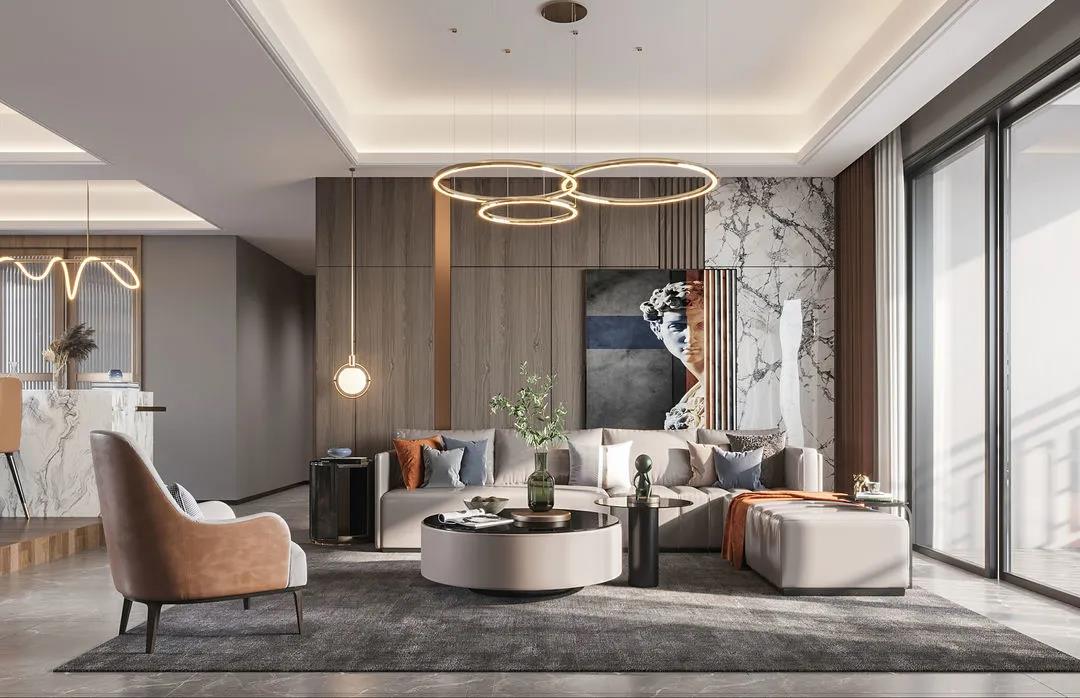 150㎡ 现代简约风，找回快节奏里的慢时光