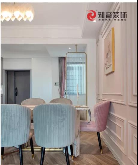 知音装饰 现代轻奢样板间 实景拍摄