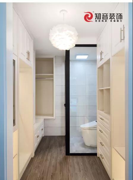 知音装饰 现代轻奢样板间 实景拍摄