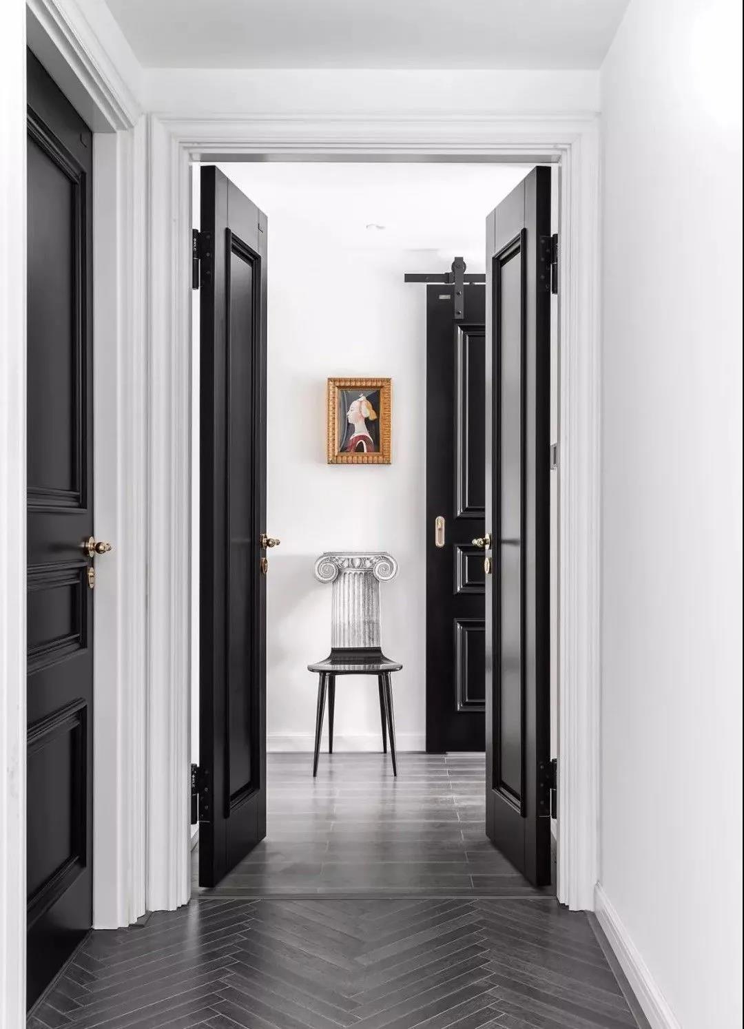 130㎡简美风格设计，一家三口的时尚家居空间