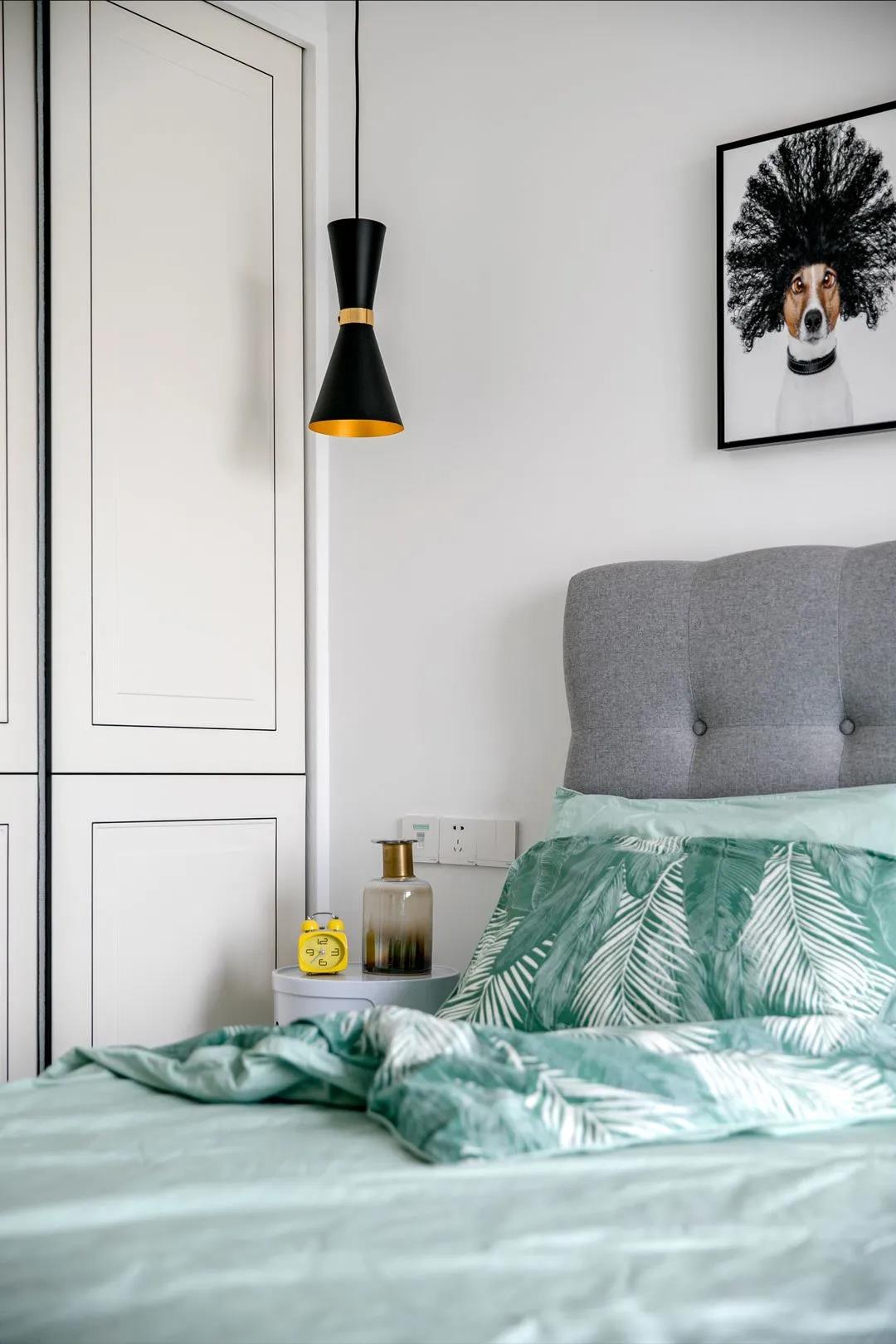 年轻新婚夫妇的北欧风三居室，90平美得像一幅画