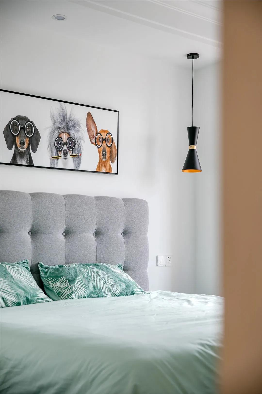 年轻新婚夫妇的北欧风三居室，90平美得像一幅画