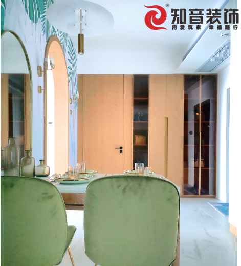 知音装饰 新出炉的样板间 天元玺园田园风
