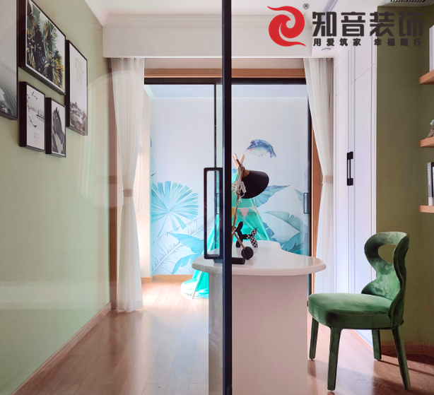 知音装饰 新出炉的样板间 天元玺园田园风