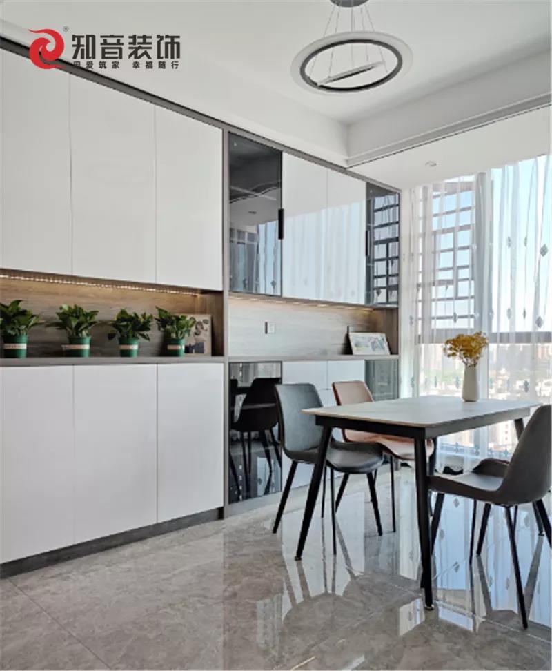 知音装饰 现代风 十里风荷样板间