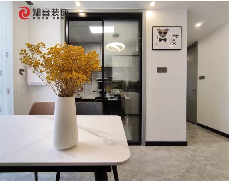 知音装饰 现代风 十里风荷样板间