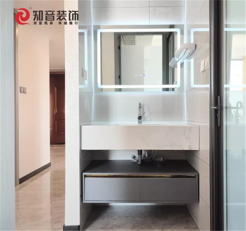 知音装饰 现代风 十里风荷样板间