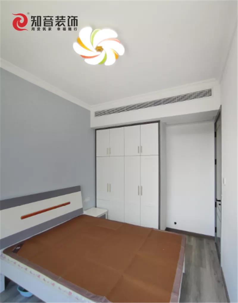 知音装饰 现代风 十里风荷样板间