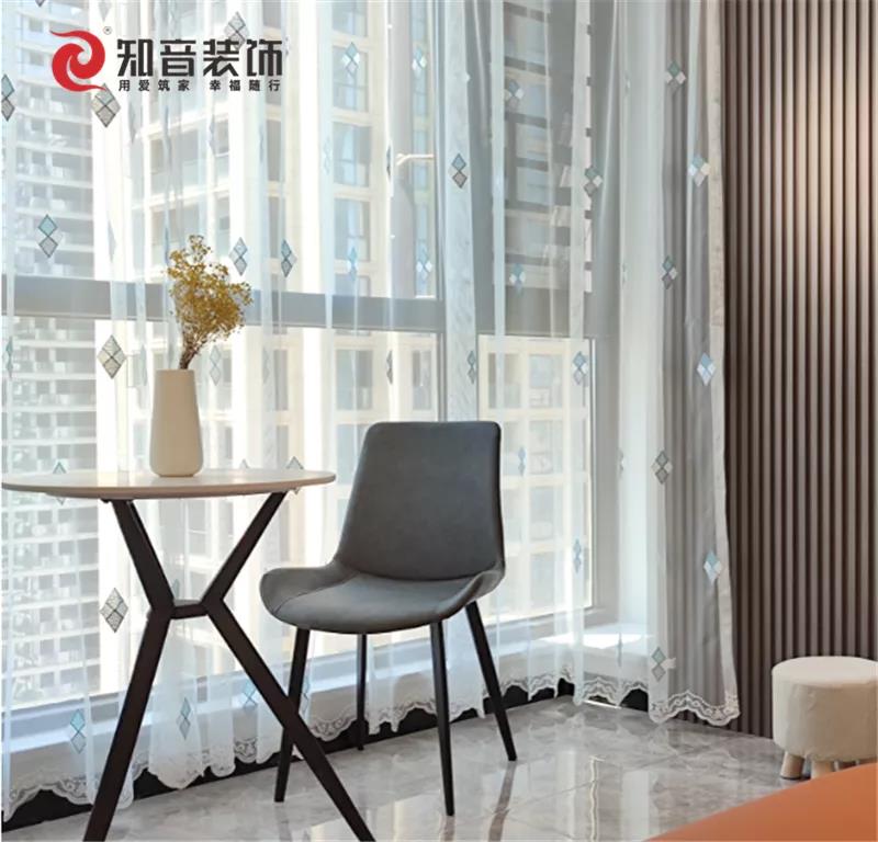 知音装饰 现代风 十里风荷样板间